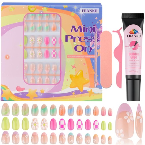 Pieces press nails - on,
