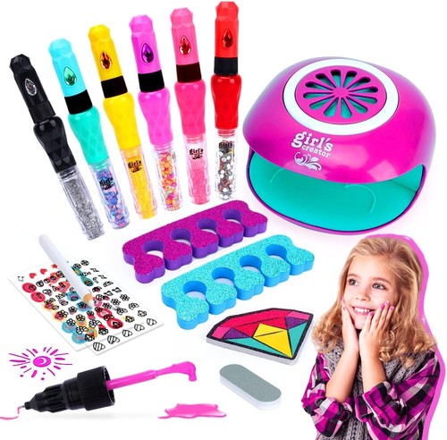 Nail art kit - nail, girls: