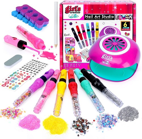 Nail art kit for - for, girls: