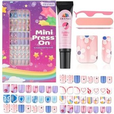 130 Pieces Press on Nails for