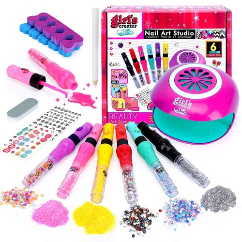 Nail art kit for girls - for, girls: